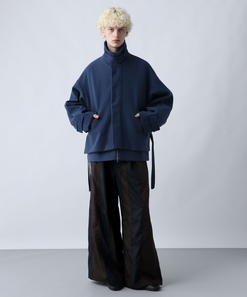 SET UP対応】サイコウチクワイドスラックスパンツ(HARE)（その他パンツ