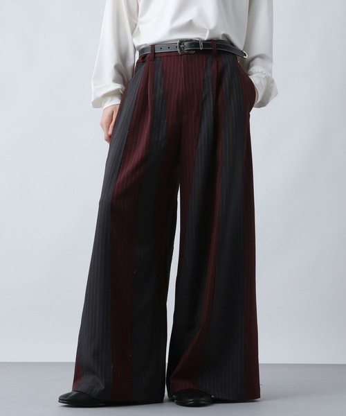 HARE（ハレ）の「【SET UP対応】サイコウチクワイドスラックスパンツ(HARE)（その他パンツ・メンズ・ブラック系その他/レッド系その他/ブルー系その他・SMALL/MEDIUM）」の13枚目の写真