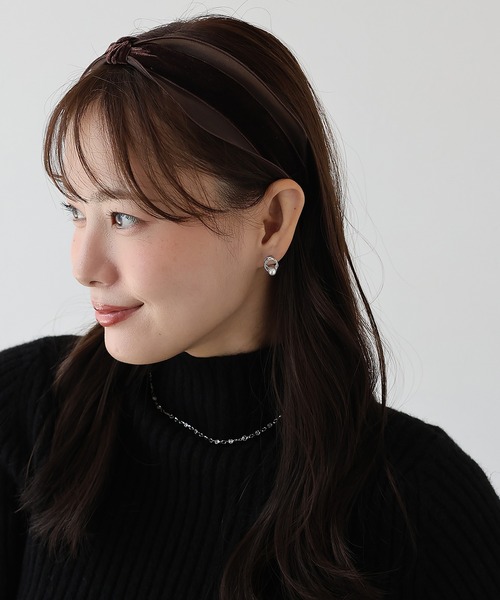 BLUEEAST（ブルーイースト）の「パールモチーフピアス / ニッケルフリー（ピアス（両耳用）・レディース・シルバー/ゴールド・FREE）」の5枚目の写真