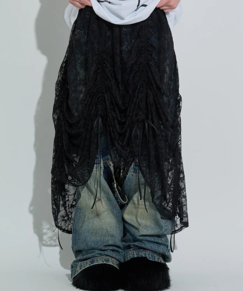 ANNA SUI NYC Multi-Sharing Skirt（アナスイ エヌワイシー マルチシャーリングスカート）
