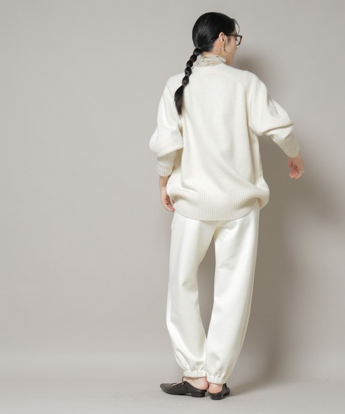 NANO universe（ナノユニバース）の「AQUAウールカシミヤVネックカーディガン（カーディガン/ボレロ・レディース・ブラウン/オフホワイト/グレー/ピンク・FREE）」の18枚目の写真