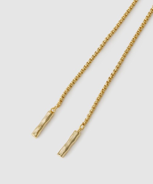 allureville（アルアバイル）の「ハートモチーフループタイネックレス（ネックレス・レディース・シルバー/ゴールド・FREE）」の4枚目の写真