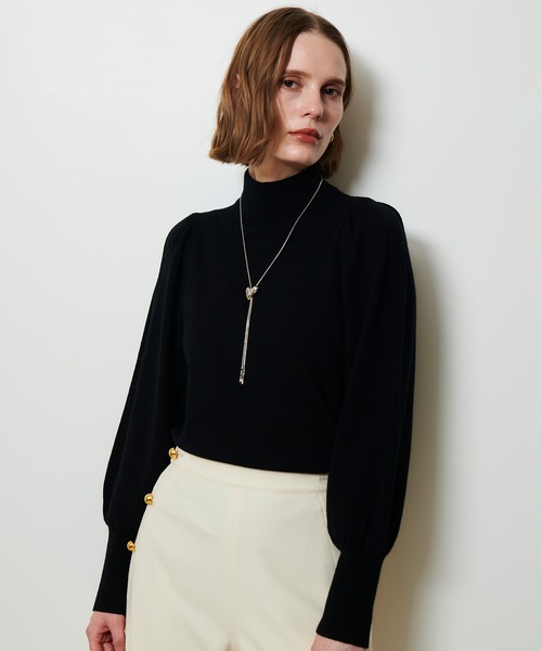 allureville（アルアバイル）の「ハートモチーフループタイネックレス（ネックレス・レディース・シルバー/ゴールド・FREE）」の7枚目の写真