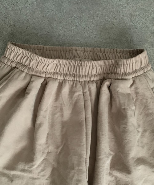 SHEPP(シープ)の「裏ボア ルーズシルエットワイドパンツ(スウェットパンツ・レディース・アイボリー/ブラック/ベージュ・L/M)」の9枚目の写真
