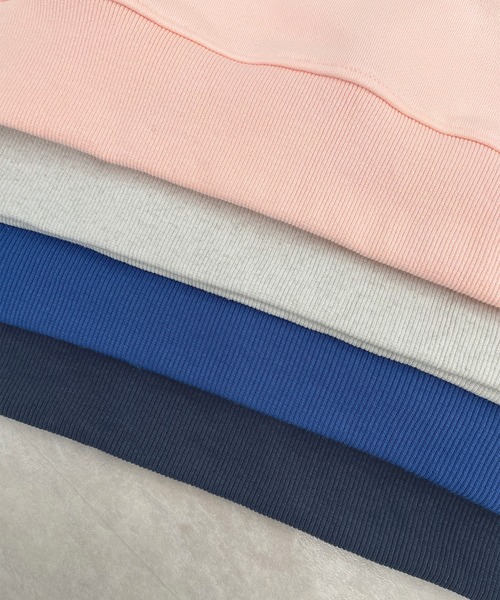 ABYS(アビス)の「配色ロゴプリント裏毛スウエット(スウェット・レディース・ライトピンク/グレー/ブルー/ネイビー・FREE)」の20枚目の写真