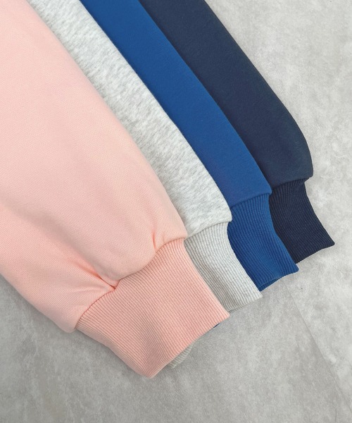 ABYS(アビス)の「配色ロゴプリント裏毛スウエット(スウェット・レディース・ライトピンク/グレー/ブルー/ネイビー・FREE)」の22枚目の写真