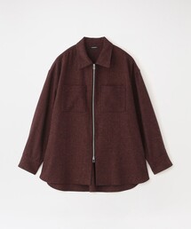 LOVELESS（ラブレス）の「シモーネツイードオーバージップシャツ（シャツ/ブラウス）」