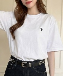 【U.S. POLO ASSN.】接触冷感 クルーネック Tシャツ