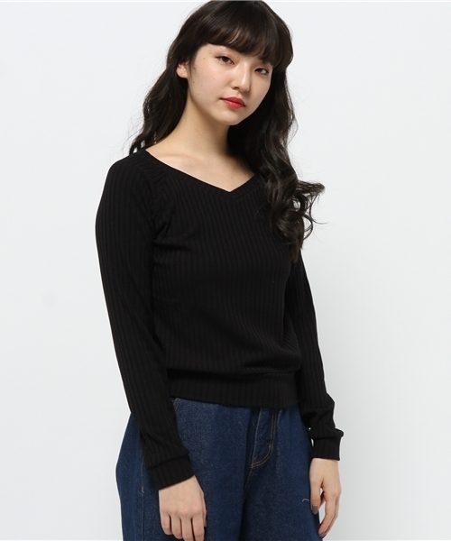 Chico（チコ）の「トタンテレコ長袖PO（Tシャツ/カットソー・レディース・アイボリー/ライトグレー/ブラック・FREE）」の2枚目の写真