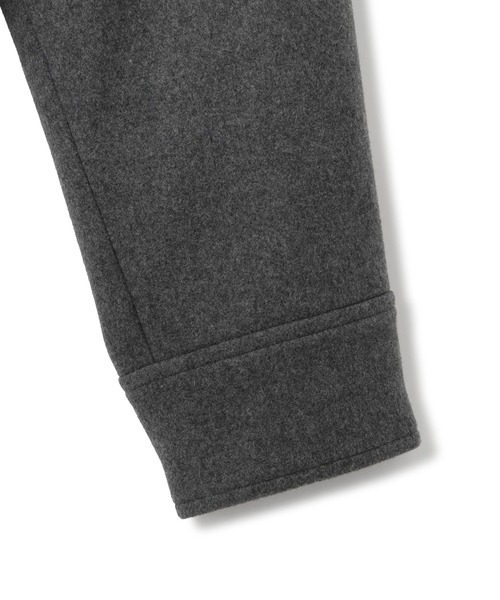 ADAM ET ROPE'（アダムエロペ）の「Super140'sメルトンシャツコート（ステンカラーコート・レディース・ベージュ系その他/グレー・38/36）」の11枚目の写真