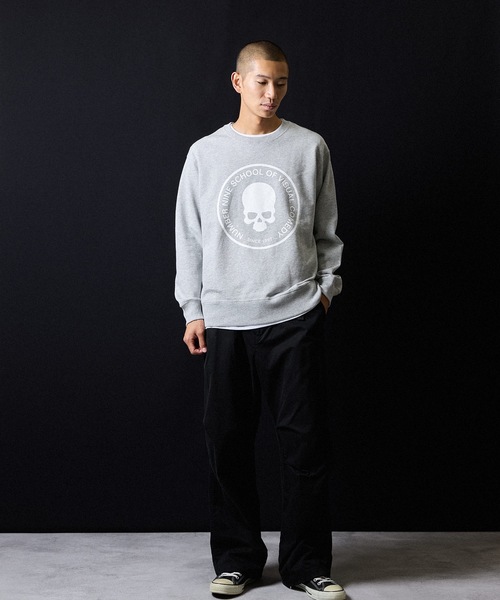 SCHOOL OF VISUAL COMEDY PRINTED CLASSIC CREWNECK SWEATSHIRT