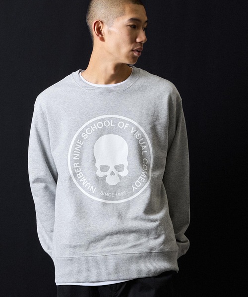 SCHOOL OF VISUAL COMEDY PRINTED CLASSIC CREWNECK SWEATSHIRT