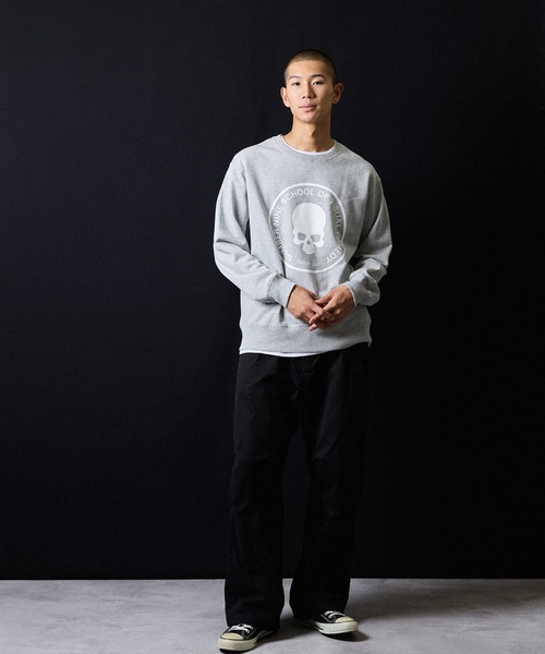 SCHOOL OF VISUAL COMEDY PRINTED CLASSIC CREWNECK SWEATSHIRT