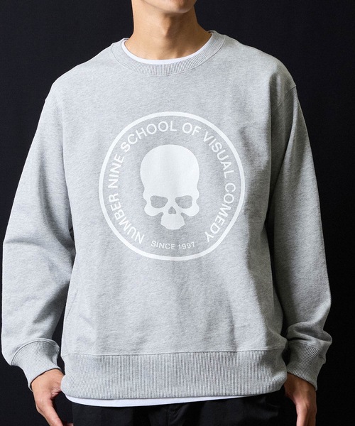 SCHOOL OF VISUAL COMEDY PRINTED CLASSIC CREWNECK SWEATSHIRT