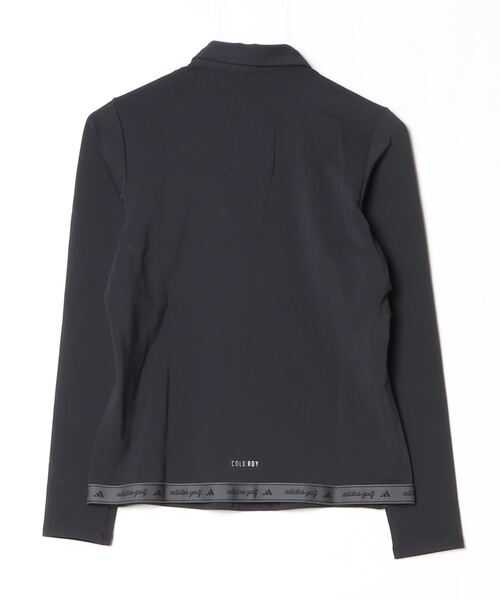 adidas（アディダス）の「COLD. RDY ポロシャツ 長袖【adidas Golf/アディダスゴルフ】（ポロシャツ・レディース・ブラック・X-LARGE/SMALL/MEDIUM/LARGE/XX-LARGE）」の6枚目の写真