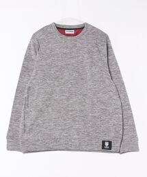 K-SWISS（ケースイス）の「【K-SWISS/ケースイス】エアブラッシュ裏起毛クルートレーナー/スウェット 長袖 クルーネック スポーツ カジュアル ストリート（スウェット・メンズ）」