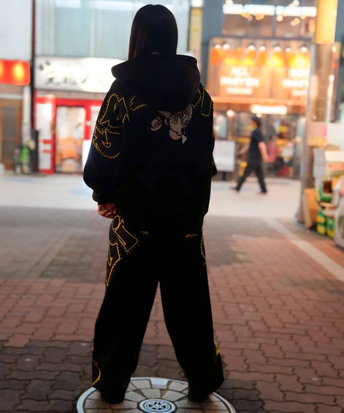 GA×GALFY-スウェードキラキラSETUP（セットアップ）｜GALFY