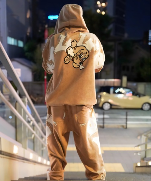 GA×GALFY-スウェードキラキラSETUP（セットアップ）｜GALFY