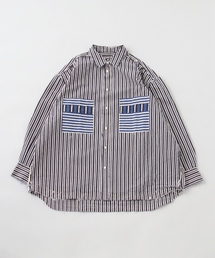 CASEY CASEY（ケイシーケイシー）の「CASEY CASEY(ケイシーケイシー) HAMNET RAW EDGE シャツ（シャツ/ブラウス）」