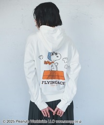 PEANUTS〈スヌーピー&フレンズ〉 フライング・エースがプリントされたパーカー