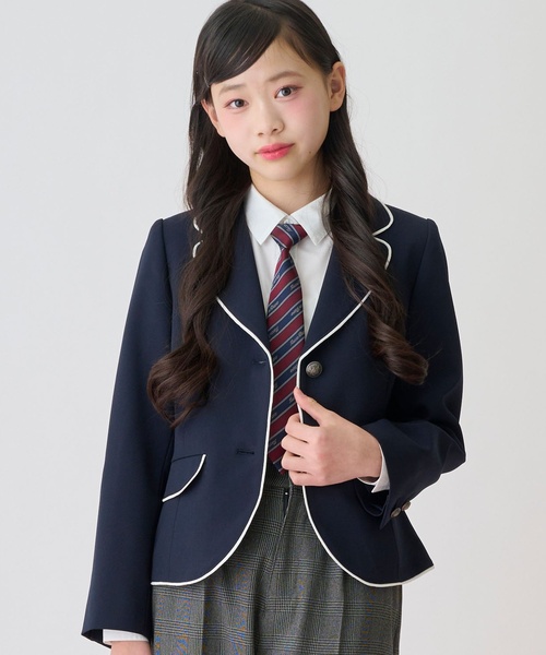 パイピングジャケット（スーツジャケット）｜mezzo piano Junior