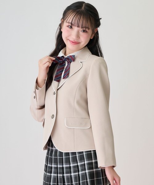 パイピングジャケット（スーツジャケット）｜mezzo piano Junior