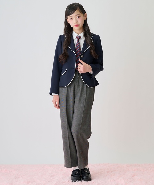 パイピングジャケット（スーツジャケット）｜mezzo piano Junior