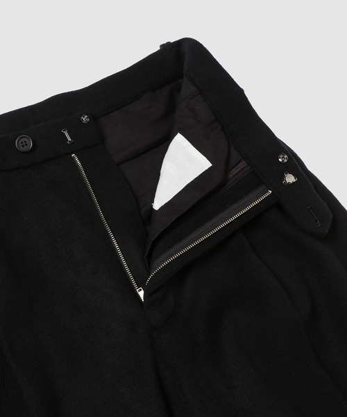 WhoWhat(フーワット)の「WOOL BEAVER TROUSERS(その他パンツ・メンズ・ブルー/ブラック・M)」の8枚目の写真