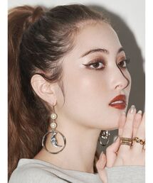 CIRCLE SUNNY MOTIFピアス