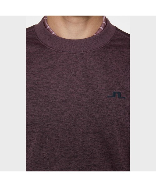 J.LINDEBERG(ジェイリンドバーグ)の「【J.LINDEBERG/GOLF】クルーネックミッドレイヤー(その他トップス・メンズ・パープル・M)」の6枚目の写真