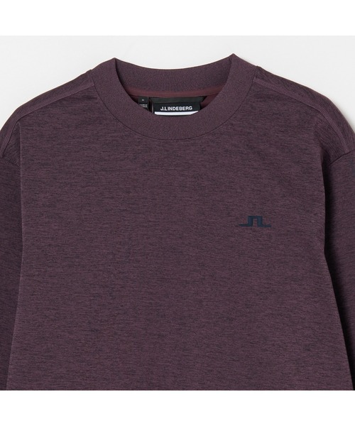 J.LINDEBERG(ジェイリンドバーグ)の「【J.LINDEBERG/GOLF】クルーネックミッドレイヤー(その他トップス・メンズ・パープル・M)」の9枚目の写真