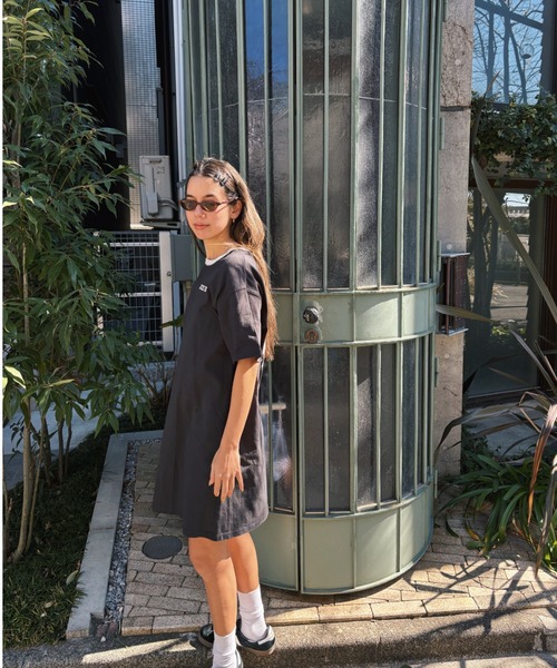 ROXY(ロキシー)の「MARGUERITE DRESS/ロキシーワンピース(ワンピース・レディース・グレー/ブラック/ホワイト・MEDIUM/LARGE)」の10枚目の写真