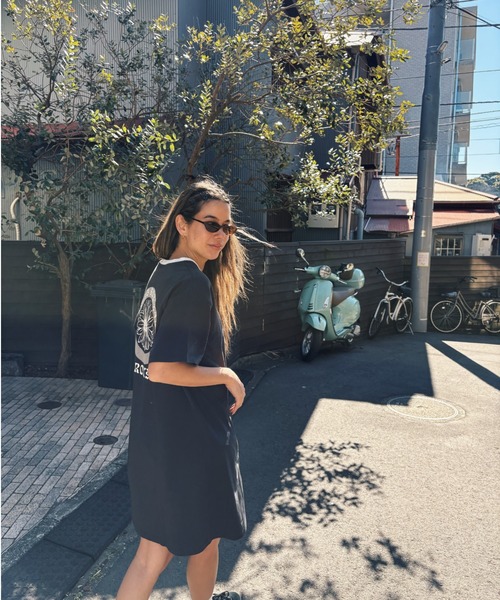ROXY(ロキシー)の「MARGUERITE DRESS/ロキシーワンピース(ワンピース・レディース・グレー/ブラック/ホワイト・MEDIUM/LARGE)」の13枚目の写真
