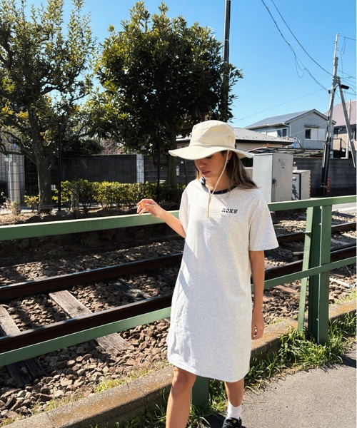 ROXY(ロキシー)の「MARGUERITE DRESS/ロキシーワンピース(ワンピース・レディース・グレー/ブラック/ホワイト・MEDIUM/LARGE)」の5枚目の写真