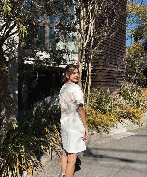 ROXY(ロキシー)の「MARGUERITE DRESS/ロキシーワンピース(ワンピース・レディース・グレー/ブラック/ホワイト・MEDIUM/LARGE)」の18枚目の写真