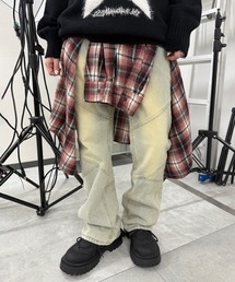 Figments（フィグメンツ）の「3Dフレアデニムパンツ（デニムパンツ）」