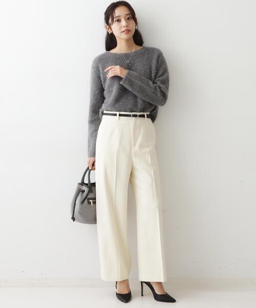 セール】【日本製】ラメ入りツイードパンツ（その他パンツ）｜COUP DE