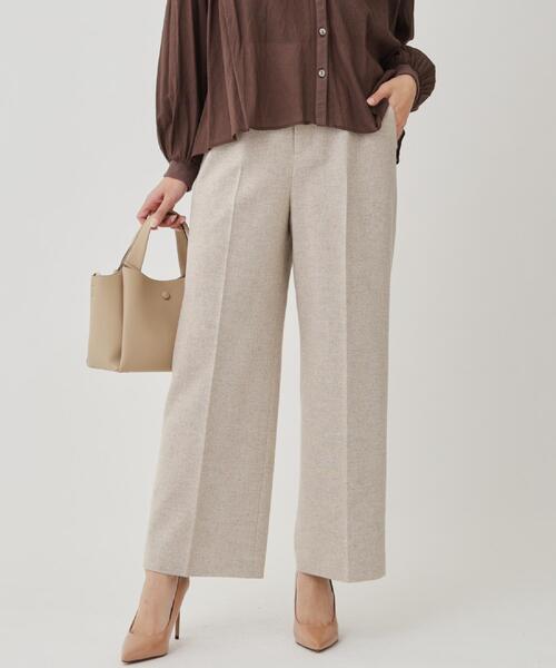 セール】【日本製】ラメ入りツイードパンツ（その他パンツ）｜COUP DE