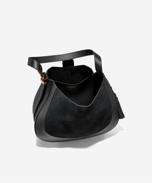 COLE HAAN（コールハーン）の「カタリーナ ラージ ホーボー womens（ハンドバッグ・レディース・ブラック・OSFA）」の4枚目の写真