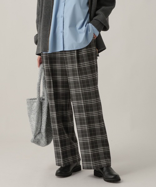 Elura(エルーラ)の「スリムウォームセミフレアパンツ<低身長サイズあり>/605971(その他パンツ・レディース・グレー系その他/ライトピンク/チャコールグレー/グレー/ネイビー/ライトグレー・MEDIUM/LARGE/FREE(S))」の14枚目の写真