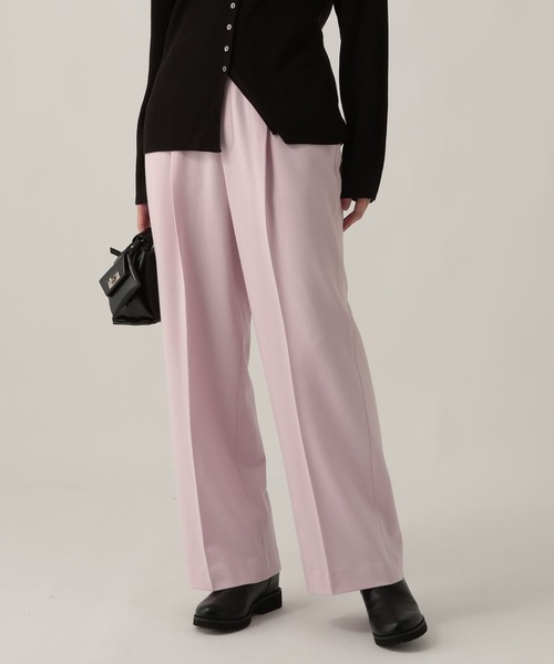 Elura(エルーラ)の「スリムウォームセミフレアパンツ<低身長サイズあり>/605971(その他パンツ・レディース・グレー系その他/ライトピンク/チャコールグレー/グレー/ネイビー/ライトグレー・MEDIUM/LARGE/FREE(S))」の20枚目の写真