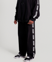 FREEDOM（フリーダム）の「フリーダムレタリングコットンパンツ（ブラック）（スウェットパンツ）」