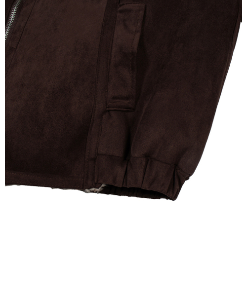 MOAA(モア)の「Chestnut Faux Shearling Jacket (WALNUT)(ムートンコート・レディース・その他・SMALL/MEDIUM)」の5枚目の写真