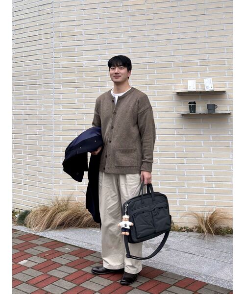 MUSINSA STANDARD（ムシンサスタンダード）の「フォンテタートルネック長袖Tシャツ[オフホワイト]（Tシャツ/カットソー・メンズ・その他・SMALL/MEDIUM/LARGE/X-LARGE/XX-LARGE/XXX-LARGE）」の8枚目の写真