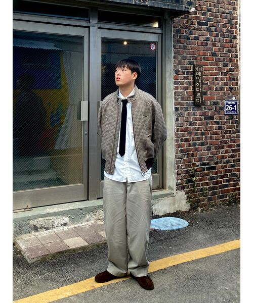 MUSINSA STANDARD（ムシンサスタンダード）の「フォンテタートルネック長袖Tシャツ[オフホワイト]（Tシャツ/カットソー・メンズ・その他・SMALL/MEDIUM/LARGE/X-LARGE/XX-LARGE/XXX-LARGE）」の10枚目の写真