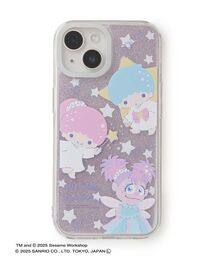 sanrio（サンリオ）の「【アビー×リトルツインスターズ】スマホクリアケース＆シート（iPhone13／14／15対応）（スマホケース/カバー）」