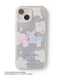 sanrio（サンリオ）の「【アビー×リトルツインスターズ】スマホクリアケース＆シート（iPhone13／14／15対応）（スマホケース/カバー）」