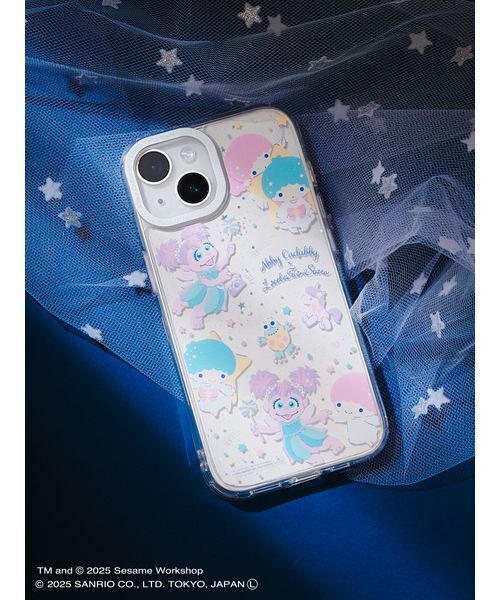 sanrio（サンリオ）の「【アビー×リトルツインスターズ】スマホクリアケース＆シート（iPhone13／14／15対応）（スマホケース/カバー・レディース・マルチ/シルバー/ラベンダー・F）」の17枚目の写真