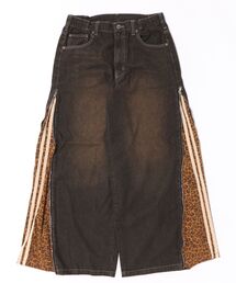 Revo.（レボ）の「ジップトリック サイドライン リメイク風 バギーデニムパンツ（デニムパンツ）」