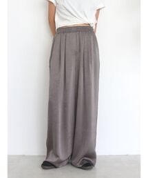 Ungrid | サテンタックワイドパンツ(その他パンツ)
